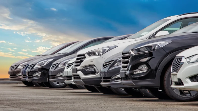 Новые автомобили. (Mikbiz/Shutterstock)