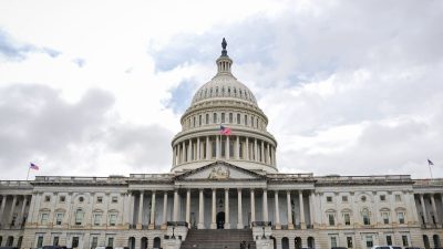Капитолий США, 5 мая 2025 г. 5 мая Палата представителей единогласно приняла Закон о защите Фалуньгун. (Madalina Vasiliu/The Epoch Times)