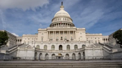 Здание Капитолия США в Вашингтоне 5 мая 2025 года. (Madalina Vasiliu/The Epoch Times)