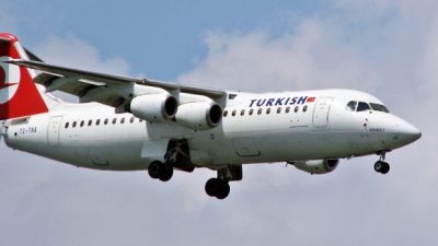 Турецкий авиалайнер.  (pxhere.com/ССО)