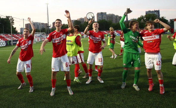 Футболисты «Спартака». (VK / fcsm_youth)