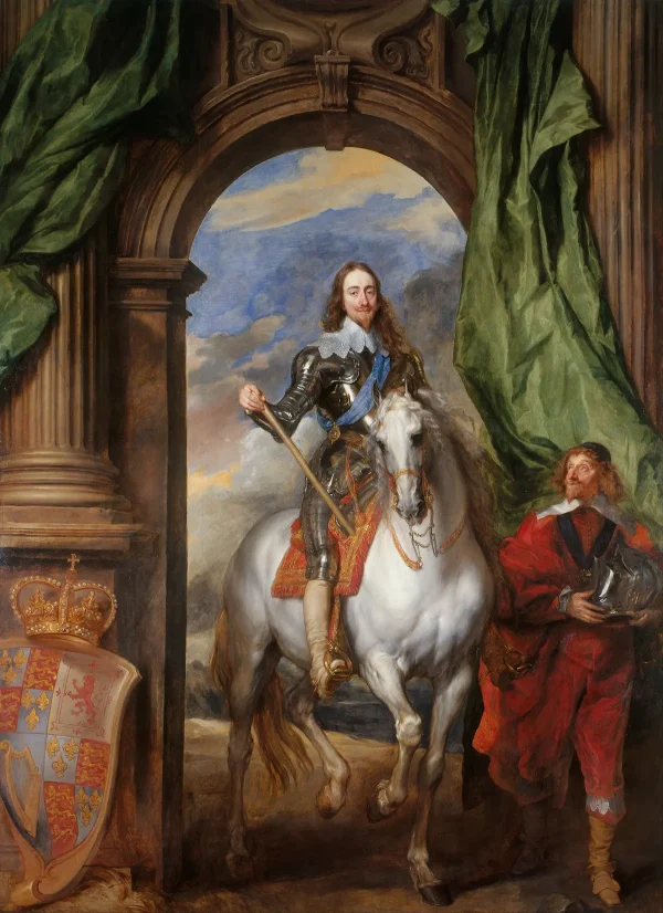«Карл I (1600–1649) с М. де Сент-Антуан», 1633, художник Антонис ван Дейк, масло, холст. Королевская коллекция в Виндзорском замке, Беркшир, Англия. (Public Domain)