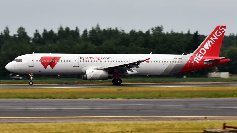 Airbus A321 авиакомпании Red Wings. (Anna Zvereva/ru.wikipedia.org/CC BY-SA 2.0)