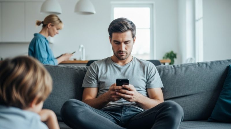 Современный цифровой образ жизни приводит к тихой эпидемии: смартфонному слабоумию. (Google Gemini)