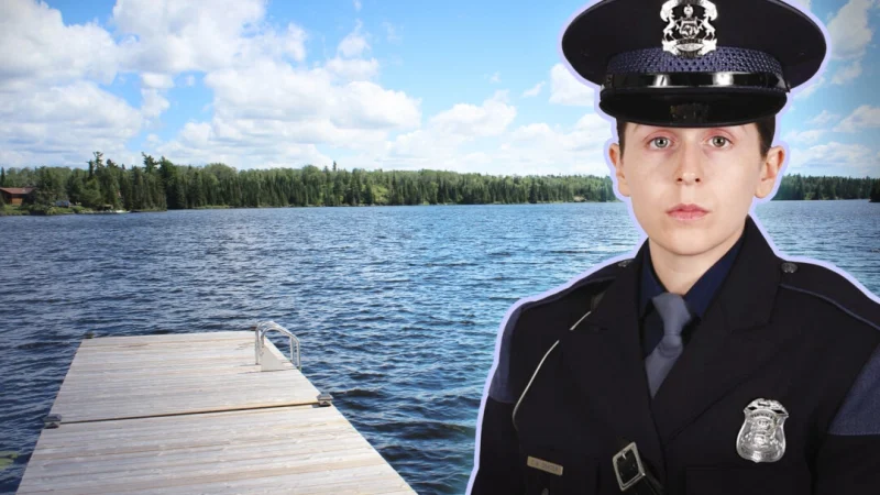 Сотрудник полиции штата Мичиган Кейси Дитер. (Courtesy of Michigan State Police/ Shutterstock/ Melanie90210)
