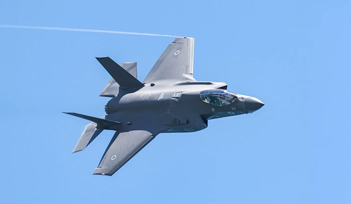 Истребитель F-35 ВВС Израиля. Лётчики отмечают, что среди важнейших качеств пилотов — скромность и умение справляться с неудачами и ошибками. (JACK GUEZ/AFP via Getty Images)