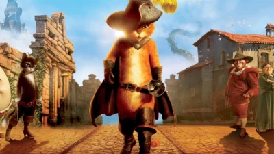 Сцена из мультфильма «Кот в сапогах». (Dreamworks/MovieStillsDB)

