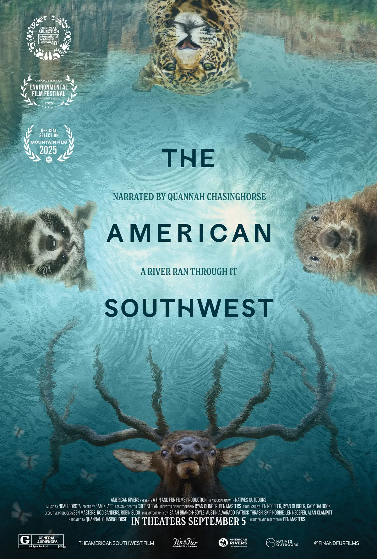 Рекламный постер к фильму «Американский юго-запад». (Fin & Fur Films)