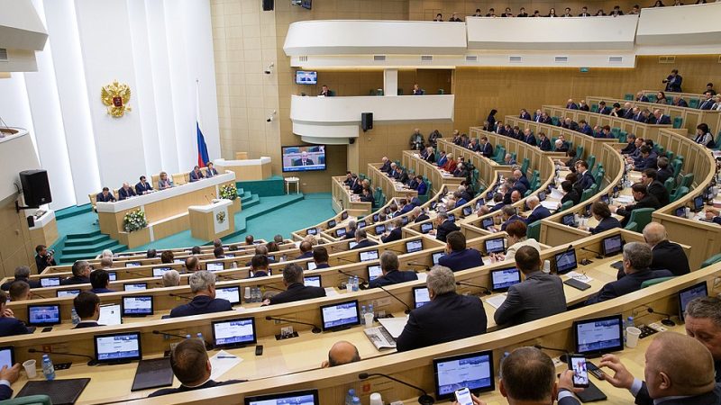 Заседание Совета Федерации Российской Федерации. (council.gov.ru/wikimedia.org/CC BY 4.0)