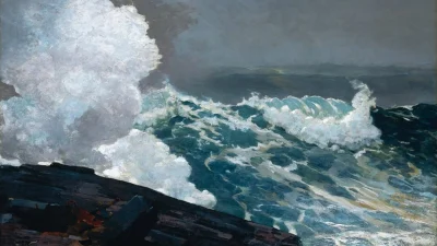 «Норд-Ост», 1895, художник Уинслоу Хомер. Море таит в себе множество загадок. (Public Domain)