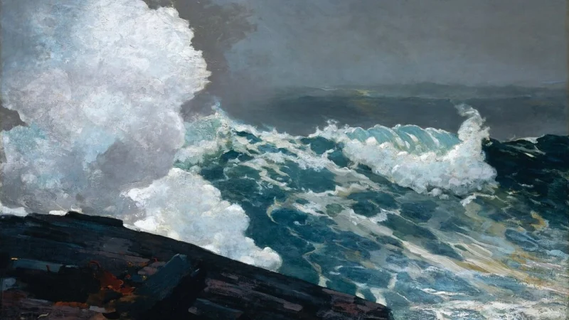 «Норд-Ост», 1895, художник Уинслоу Хомер. Море таит в себе множество загадок. (Public Domain)
