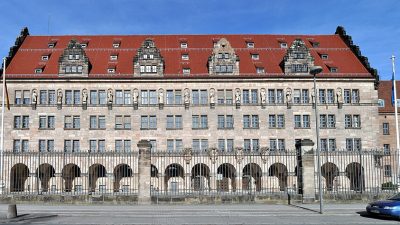 Дворец правосудия (Justizpalast) в Нюрнберге. (Магнус Герткемпер/  wikimedia.org/CC BY-SA 3.0)