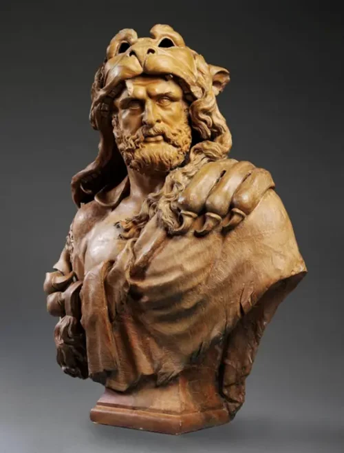 «Геркулес», 1640–1650, скульптор Лукас Файдерб. Терракота, Музей Виктории и Альберта, Великобритания. (Public Domain)