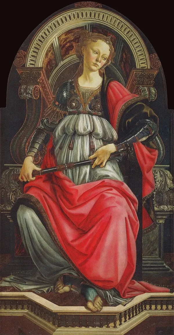 «Стойкость», 1470 год, Сандро Боттичелли. Галерея Уффици, Флоренция. (Public Domain)