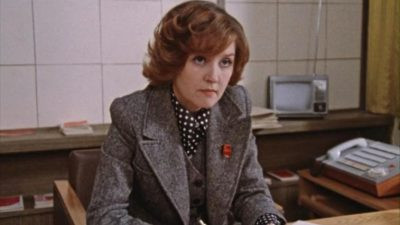 Вера Алентова в роли Катерины Тихомировой в фильме «Москва слезам не верит», 1979 год. (Кадр из фильма).