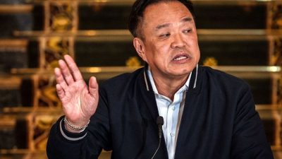 Премьер-министр Таиланда Анутин Чарнвиракул. (Chanakarn Laosarakham / AFP via Getty Images)