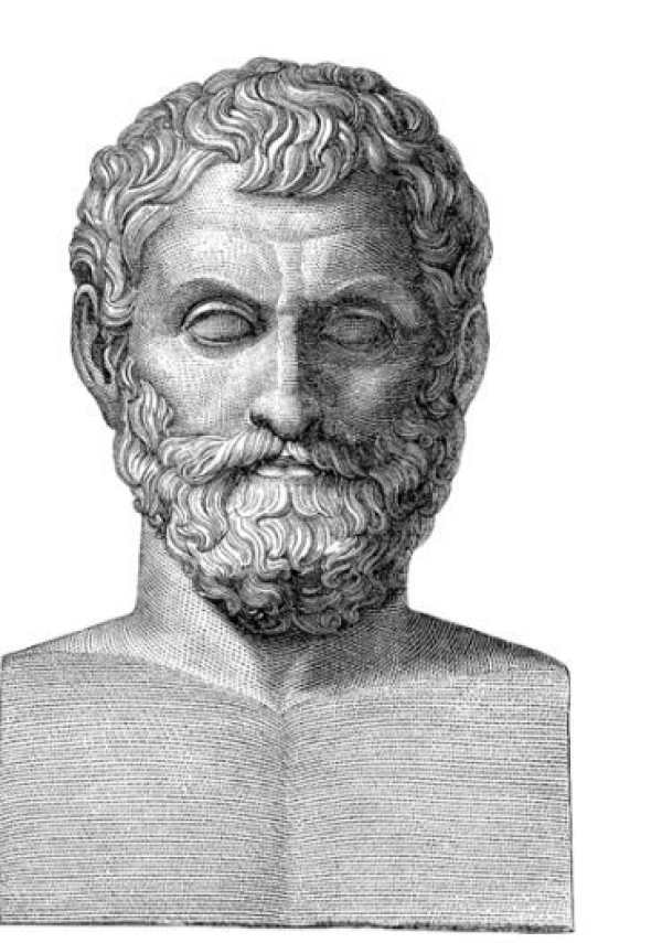 Портретный бюст Зенона Элейского. (Public Domain)