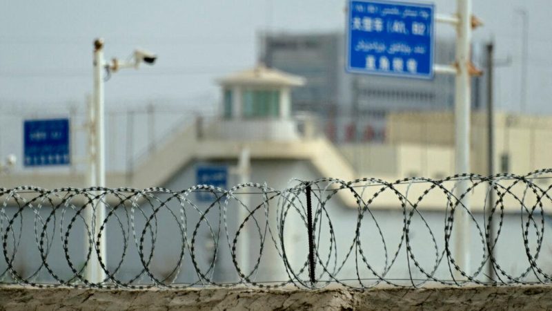 Предполагаемое место содержания под стражей на северо-западе Синьцзяна, Китай, 19 июля 2023 года. (Pedro Pardo/AFP via Getty Images)
