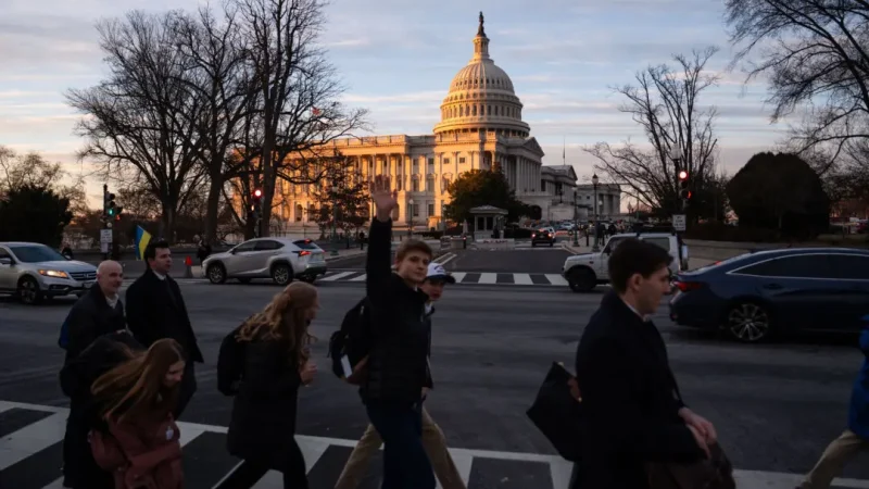 Здание Капитолия США, 22 января 2026 года. (Madalina Kilroy/The Epoch Times)