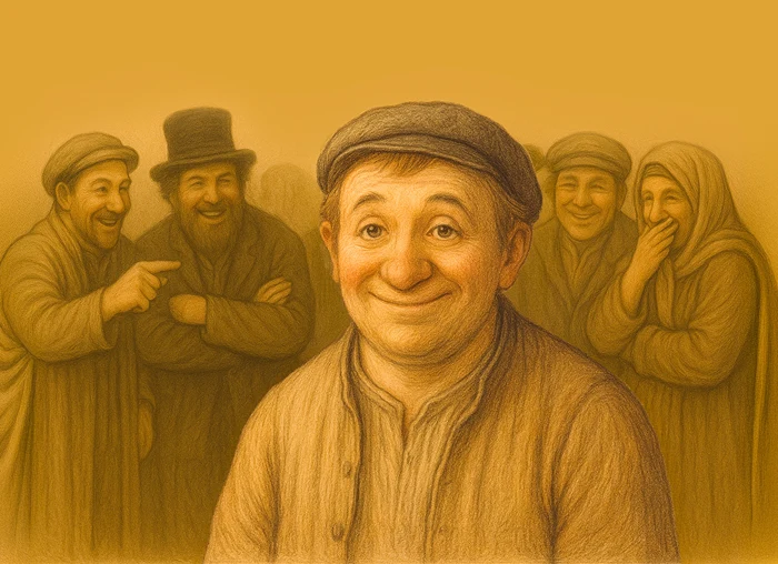 «У меня было семь прозвищ, как у Иофора: умственно отсталый, осёл, неудачник, наивный, болван, бездельник, простак. (epoch.org.il)
