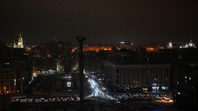 Киев 14 января 2026 года, Украина. (Sergei GAPON/AFP via Getty Images)