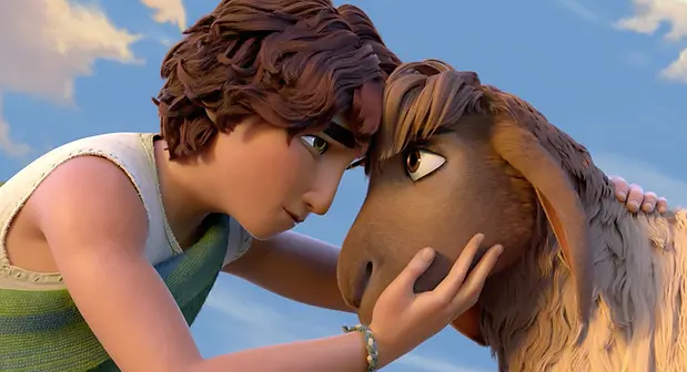 Сцена из анимационного фильма «Давид». (Sunrise Animation Studios)