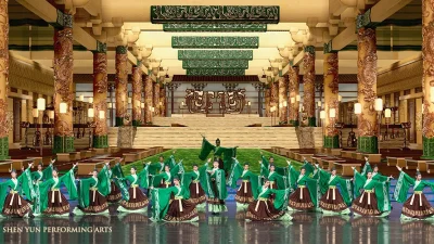 Ежегодно Shen Yun Performing Arts создаёт новые цифровые декорации и костюмы, новые песни и новую хореографию и оркестровые партитуры. (Shen Yun Performing Arts)