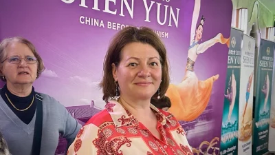 Кристина Ликута посетила выступление Shen Yun Performing Arts в Eventim Apollo в Лондоне 18 января 2026 года. (Bao Yuan/The Epoch Times)