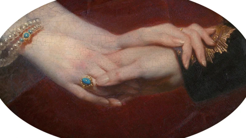 «Соединённые руки королевы Виктории (1819–1901) и принца Альберта (1819–1861)», около 1840–1860 гг.,