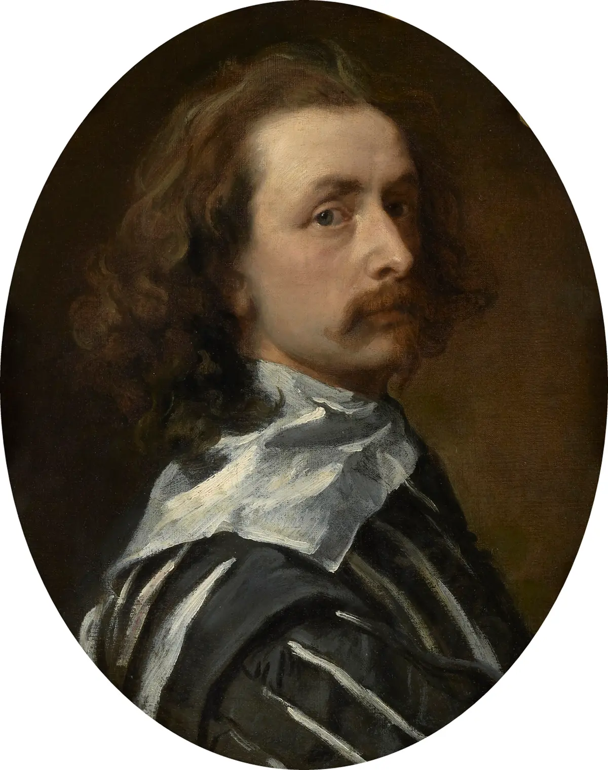 Автопортрет, ок. 1640 г., Антонис ван Дейк. Масло на холсте; 55,9 × 45,7 см. Национальная портретная галерея, Лондон. (Public Domain)