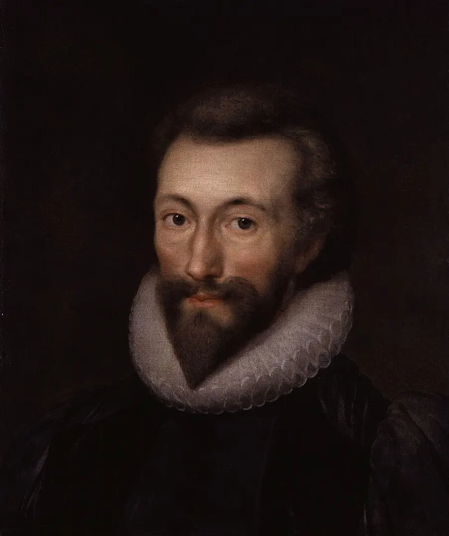 Портрет поэта Джона Донна, 1622 год, художник Исаак Оливер.