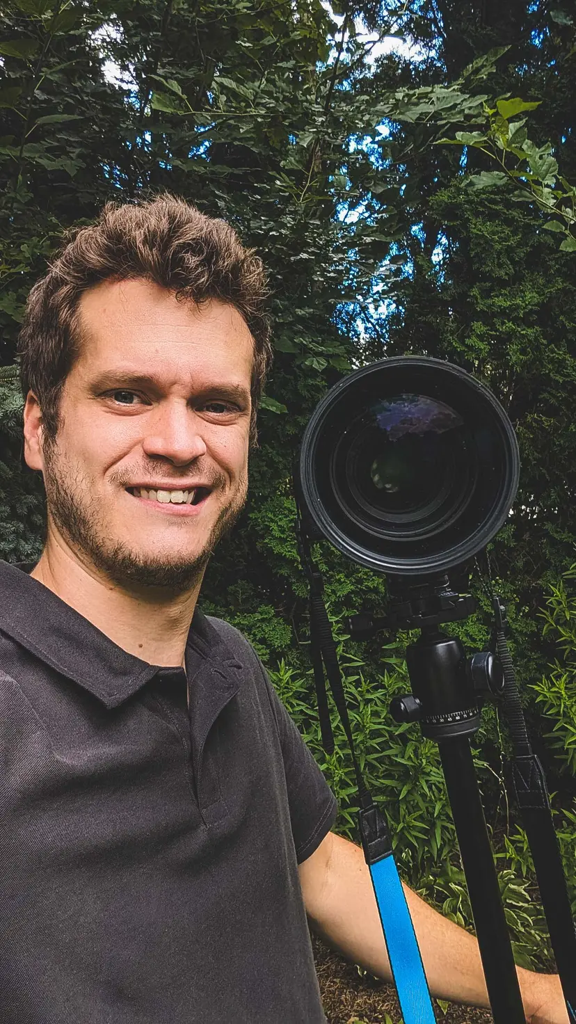 Николас Йеркс увлёкся фотографией, чтобы облегчить определение птиц.