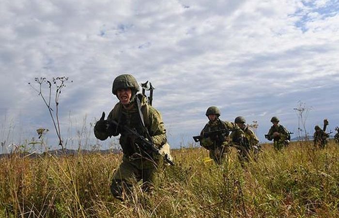 Группа военнослужащих на СВО