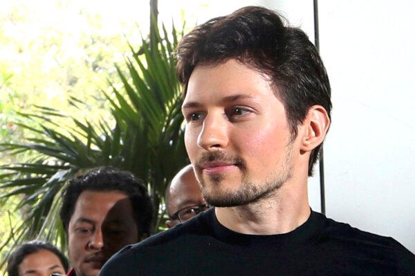 Сооснователь Telegram Павел Дуров на мероприятии в Джакарте, Индонезия, 1 августа 2017 года.