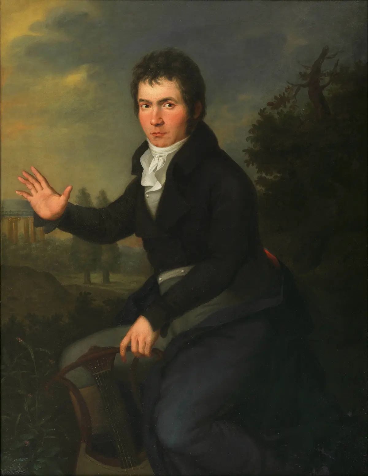 Портрет Людвига ван Бетховена, около 1804–1805 годов,