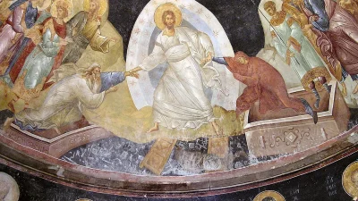 Созерцание иконы на православную Пасху