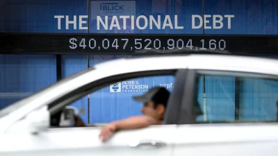 Государственный долг США достиг $40 трлн
