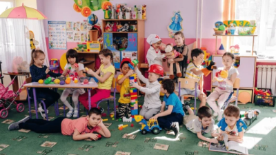 Дети в детском саду