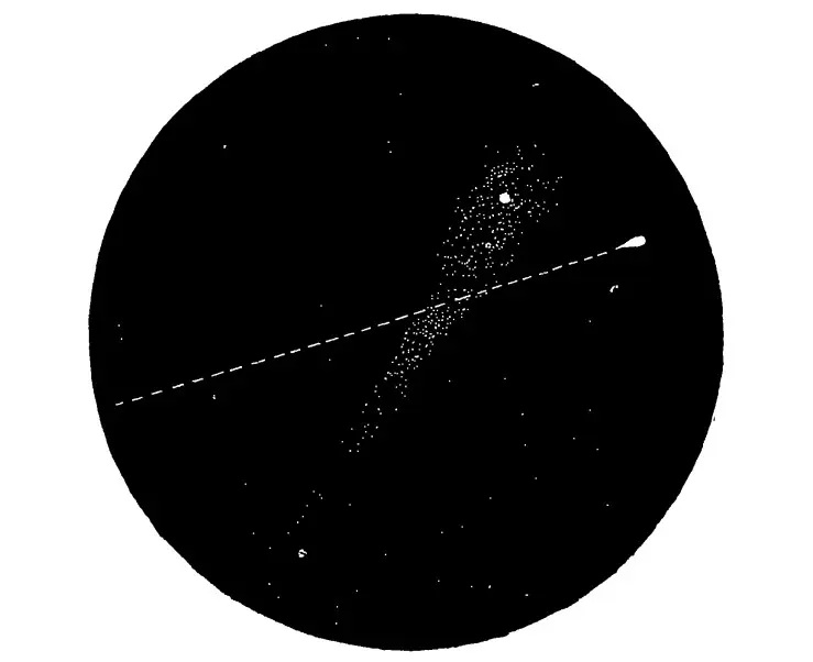 Зарисовка кометы Барнарда — Деннинга, сделанная Уильямом Ф. Деннингом 4 апреля 1891 года; рядом изображён пролетающий метеор. Эдвард Эмерсон Барнард совместно с другими астрономами открыл множество комет.